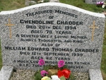 Gwendoline Chadder
William Edward Thomas Chadder