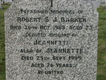 Robert S J Barker
Jeannette Barker