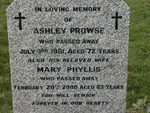 Ashley Prowse
Mary Phyllis Prowse